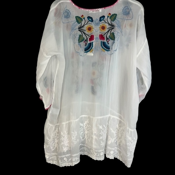 New with tags Johnny Was tunic blouse - Picture 13 of 16